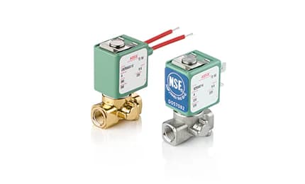 ASCO Série 256 para controle industrial de fluidos