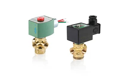 ASCO Série 320 para controle industrial de fluidos