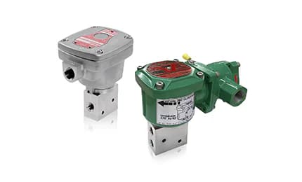 ASCO Série 327 para controle industrial de fluidos