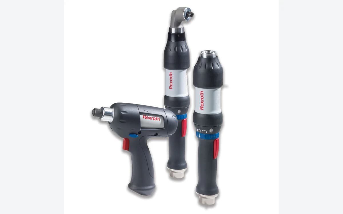 Parafusadeiras industriais Bosch Rexroth representando o serviço de reparo