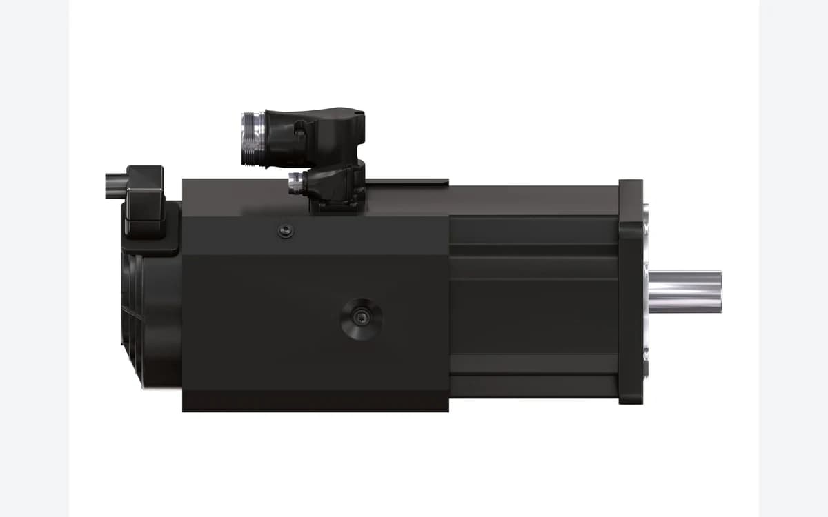 Servomotor industrial Bosch Rexroth representando o serviço de reparo