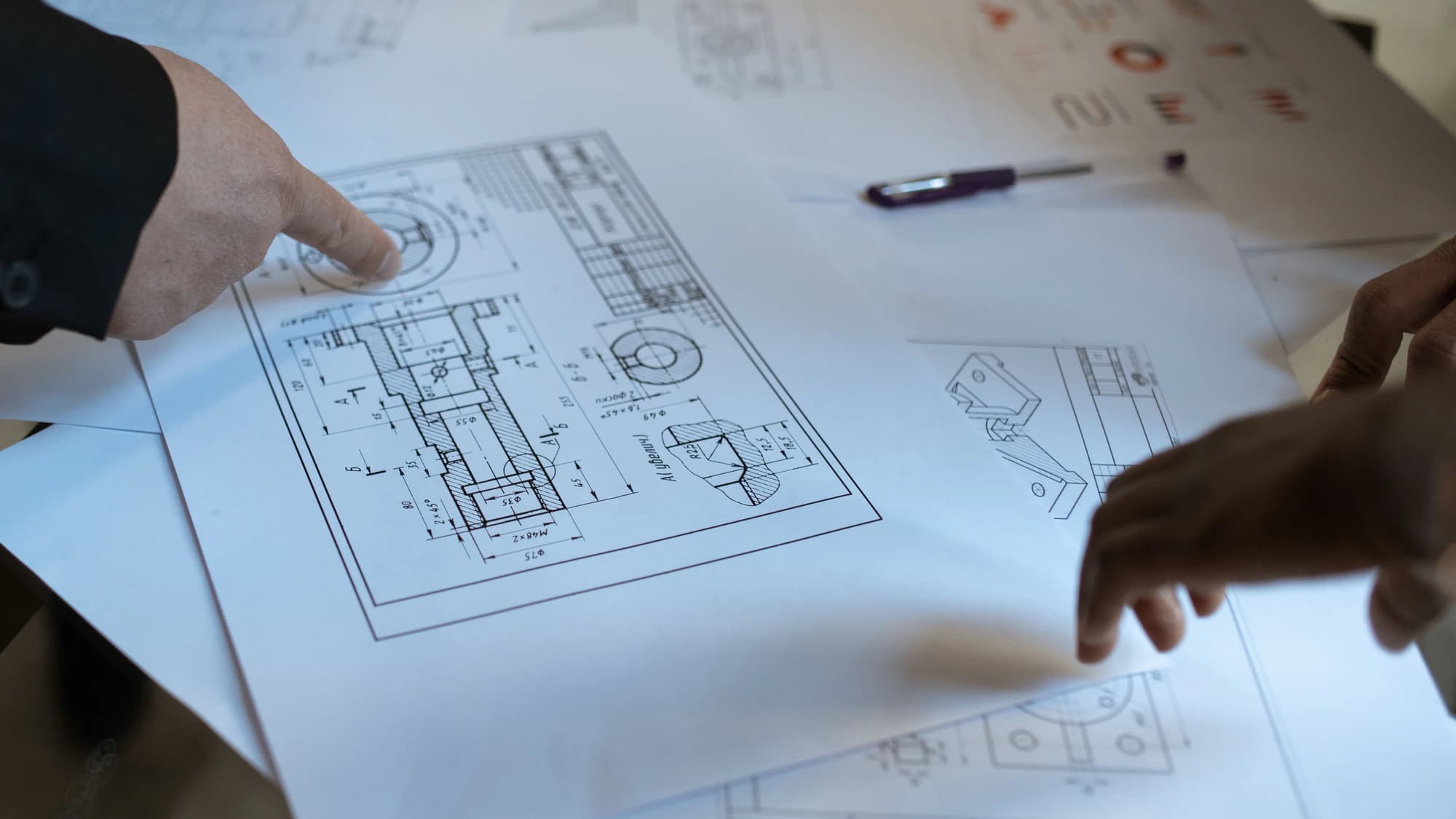 Projetos de engenharia para aplicações industriais