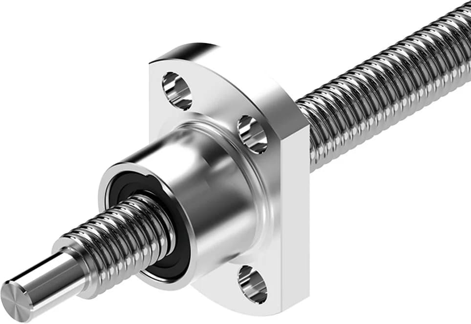 Castanha Miniatura Flange FEM-E-B 12 x 2R x 1.2 - 4, código R153242006